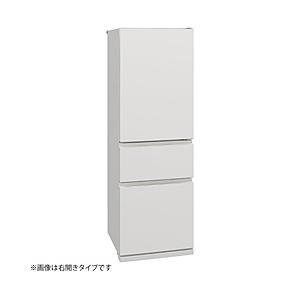 三菱冷蔵庫CXシリーズ 三菱冷蔵庫CXシリーズ マットリネンホワイト MR-CX37ML-W ［60...