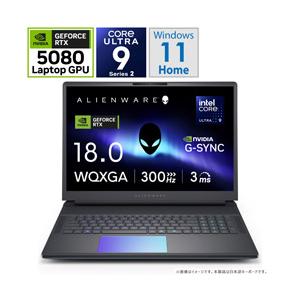 NAA108-FN ゲーミングノートパソコン Alienware 18 Area-51(RTX 50...