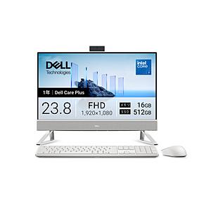 AD67-GHWC モニター一体型デスクトップPC Dell 24(EC24250) パールホワイト...
