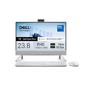 AD67-GHM3WC モニター一体型デスクトップPC Dell 24(EC24250) パールホワ...
