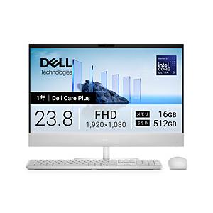ACD57-GNWC モニター一体型デスクトップPC Dell 24(EC24260) ライトアッシ...