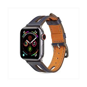 PFJ 本革バンド スカイライト for Apple Watch 42/44/45mm  ネイビー PGWSKLW7L-NV｜y-sofmap