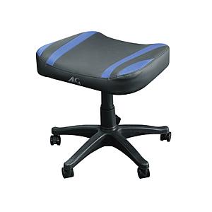 【送料無料】 アローン ゲーミングオットマン [W530ｘD430ｘH500mm]  ブルー＆ブラッ...