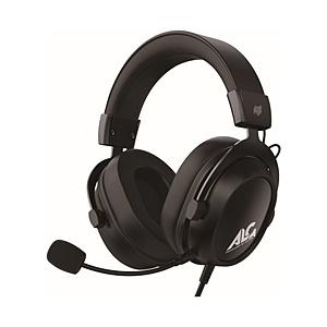 アローン ALG-GMHS7BK ゲーミングヘッドセット  ブラック ［φ3.5mmミニプラグ＋US...