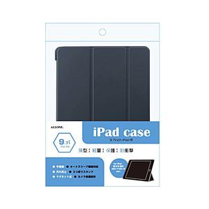 アローン 9.7インチ iPad（第6/5世代）用 手帳ケース  ブラック ALG-IPCS097T...