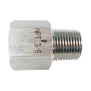 アソー ASOH　ステンレス製　変換内外ソケット　外NPT3／8×内PT3／8　NF-8433
