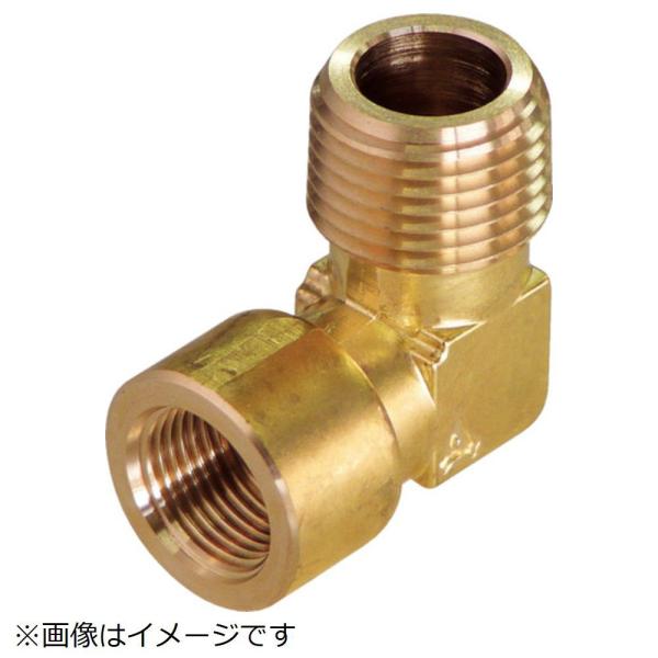 アソー ＡＳＯＨ　異径内・外エルボ　ＰＴ３／８外×ＰＴ１／４内   LK-1032R