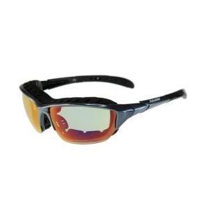 エトスデザイン SU016GBE  suwearサングラス　グリッターブラック　グリーンレボ