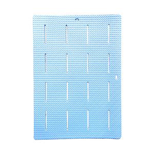 コイル ラバーマット ブルー  ホワイト AK-057