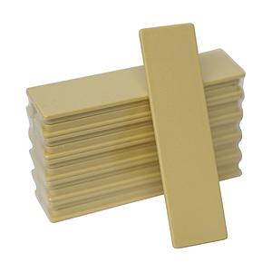 日本統計機 マグネット式片面名札22X82　黄　（1Pk（袋）＝10枚入）　S25-1Y