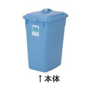 積水テクノ成型 セキスイ エコポリペール角型 ブルー #45 本体 ＜KPC60012＞