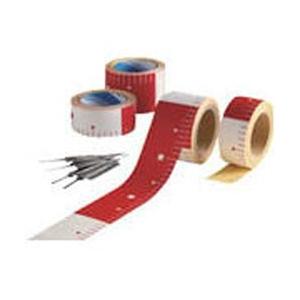 アラオ AR-065 アラオ テープロッド 75w×25M赤白20 ピッチ