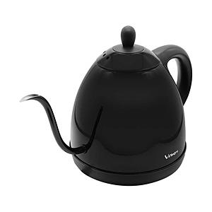 VIALEGRE エレクトリックケトル  ブラック VD-EK08B-BK ［0.8L］