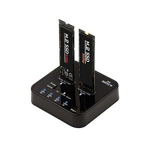 アオテック AOK-NVMERCL-20G SSDスタンド USB-C接続 クローン＆4モードイレー...