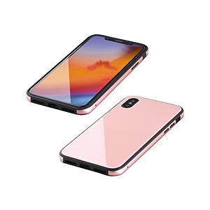 IO DATA(アイオーデータ) iPhone XS Max 6.5インチ用 ガラス+TPU+アルミ...