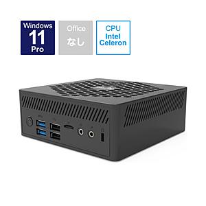 TENKU TBOX-CN5105825611P デスクトップパソコン BOX PC PRO 2022 ブラック
