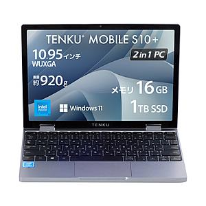 ノートパソコン MOBILE S10＋  TENKU-MOBILE-S10PLUS ［10.5型 /...