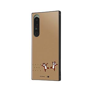 INGREM Xperia 1 IV / /耐衝撃ハイブリッドケース KAKU / チップ＆デール_ジャンプ イングレム IQ-DXP1M4K3TB/CD3