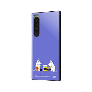 INGREM Xperia 1 IV / /耐衝撃ハイブリッドケース KAKU / treat_親子 イングレム IQ-AXP1M4K3TB/MT20