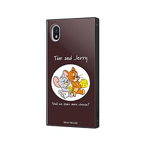 INGREM Xperia Ace III / /耐衝撃ハイブリッドケース KAKU / ジェリーとタフィー_チーズ イングレム  IQ-WXPAM3K3TB/TJ22