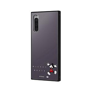 INGREM Xperia 10 IV / /耐衝撃ハイブリッドケース KAKU / ミッキーマウス_ジャンプ イングレム IQ-DXP10M4K3TB/MK7