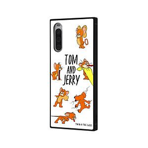 INGREM Xperia 10 IV / /耐衝撃ハイブリッドケース KAKU / おかしなジェリー2 イングレム IQ-WXP10M4K3TB/TJ11