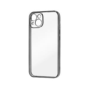 レイアウト iPhone 13 Perfect Fit メタリックケース ブラック RT-P31PF...