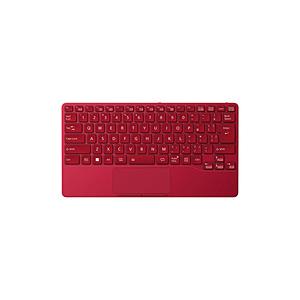 FUJITSU(富士通) キーボード FMV Mobile Keyboard(iPadOS/Mac/Windows11対応) ガーネットレッド  FMV-NKBUR ［有線・ワイヤレス /Bluetooth・USB-A＋USB-C］ : 4580620242951 : ソフマップ Yahoo!店  -