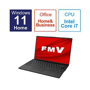 ノートパソコン FMV LIFEBOOK UH90/H1 ピクトブラック FMVU90H1B ［14.0型 /Windows11 Home /intel Core i7 /メモリ：16GB /SSD：512GB /Office HomeandBusin…｜y-sofmap