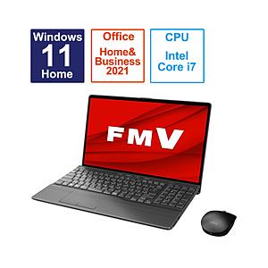 ノートパソコン FMV LIFEBOOK AH77/H2 ブライトブラック FMVA77H2B ［15.6型 /Windows11 Home /intel Core i7 /メモリ：16GB /SSD：512GB /Office HomeandBus…｜y-sofmap