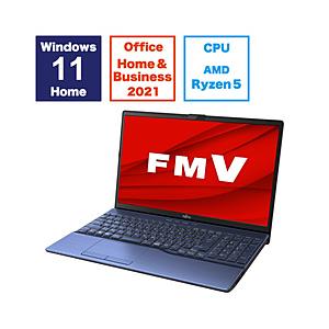 ノートパソコン FMV LIFEBOOK AH480/H メタリックブルー FMVA480HL ［1...