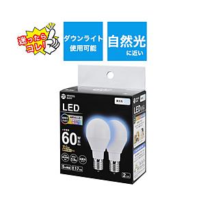 ORIGINAL BASIC LED電球  昼光色 LDA6D-G-E17/SK60XOS-2P ［...