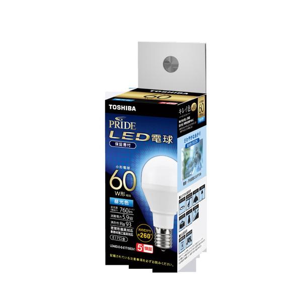 TOSHIBA(東芝) 高演色タイプLED電球   LDA6D-D-G-E17/S60V1 ［E17...