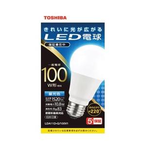 TOSHIBA(東芝) LED電球　全方向　昼光色　100W形相当　LDA11D-G/100V1