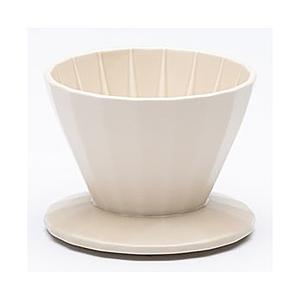 京陶窯業 KAKU-KAKU（KYOTOH）COFFEE DRIPPER 2CUPS  カプチーノベ...