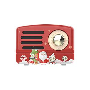 MUZEN ブルートゥーススピーカー PETA クリスマスレッド MWQ1ICR ［Bluetoot...