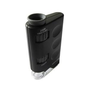 コンテック ポータブル 顕微鏡 LP-48G【最大倍率100倍】