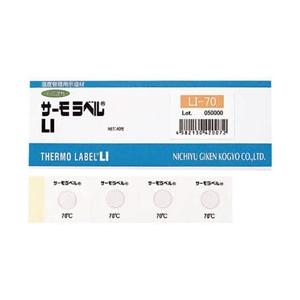 日油技研工業 サーモラベル1点表示屋外対応型　不可逆性　70度　LI70 （1ケース40枚）