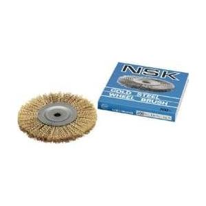 NSK 鋼線ゴールドホイールブラシ W21