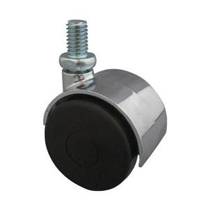 東信製作所 ねじ込み双輪キャスター　50径　自在ボルト　M10x1.5　W50BM10XP1.5