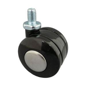 東信製作所 ねじ込み双輪キャスター　50径　自在ボルト　M10x1.5　T50BM10XP1.5