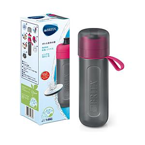 ブリタ ボトル型浄水器 fill＆go Active(フィルアンドゴーアクティブ) ピンク KBACCP11