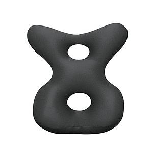 MOGU 【ビーズクッション】ドライバーズバックサポーター  ブラック