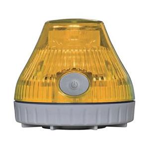 日惠製作所 NIKKEI　ニコPOT　VL08B型　LED回転灯　80パイ　黄　VL08B-003D...