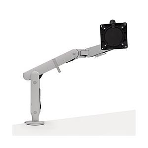 アーキサイト Ollin テクニカルコード式 シングルモニターアーム シルバー 簡単設置 軽量 保証...