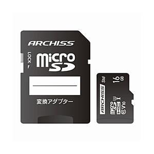 ARCHISS ARCHISS Standard microSDHC 16GB Class10 UH...