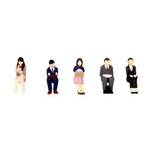 ピーエムオフィスエー 1/80 超ミニフィギュア3 あの日の会社員セット