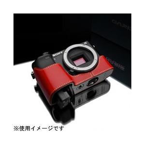Kカンパニー 本革カメラケース 【ソニー α6000用】（レッド）　XS-CHA6000R