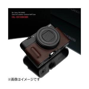GARIZ 本革カメラケース 【ソニー RX100MIII/RX100MII/RX100用】（ブラウ...