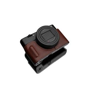 GARIZ GARIZ SONY RX100 VI （DSC-RX100M6） 用 本革カメラケース HG-RX100M6BRN ブラウン HG-RX100M6BRN ブラウン｜y-sofmap